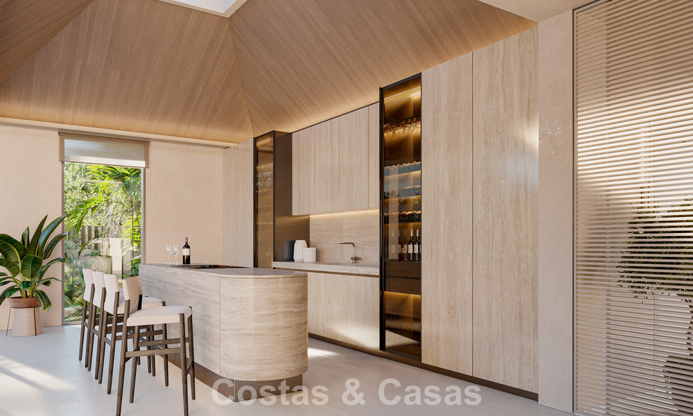 Elegante, gelijkvloerse nieuwbouwvilla te koop in een vooraanstaande golfomgeving van Nueva Andalucia, Marbella 789181