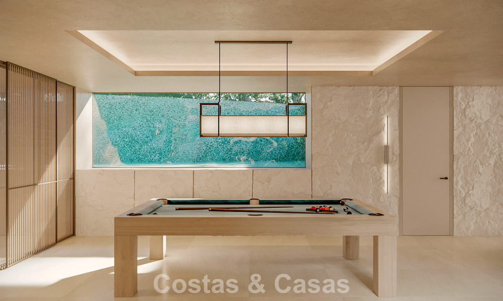 Elegante, gelijkvloerse nieuwbouwvilla te koop in een vooraanstaande golfomgeving van Nueva Andalucia, Marbella 789182