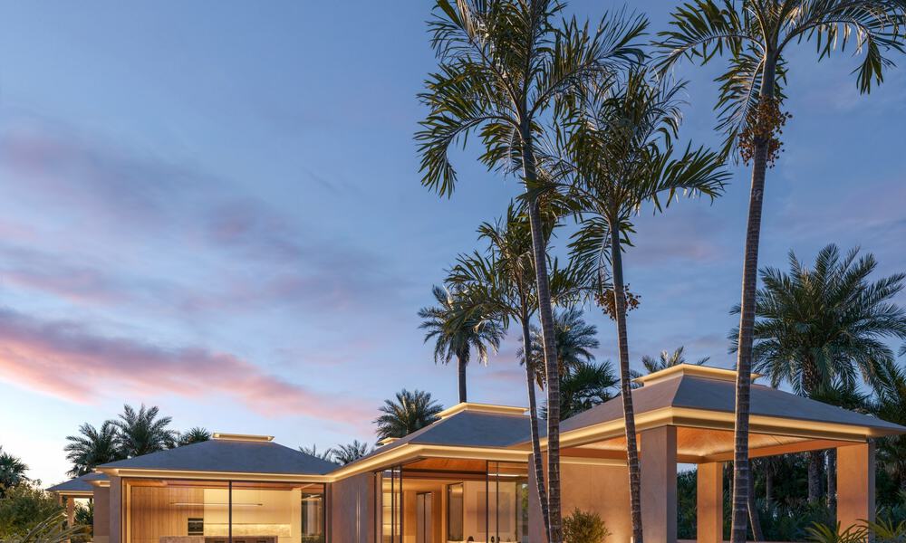 Elegante, gelijkvloerse nieuwbouwvilla te koop in een vooraanstaande golfomgeving van Nueva Andalucia, Marbella 789184