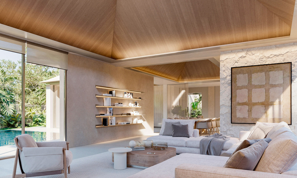 Elegante, gelijkvloerse nieuwbouwvilla te koop in een vooraanstaande golfomgeving van Nueva Andalucia, Marbella 789188