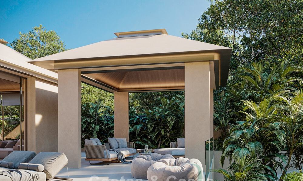 Elegante, gelijkvloerse nieuwbouwvilla te koop in een vooraanstaande golfomgeving van Nueva Andalucia, Marbella 789192