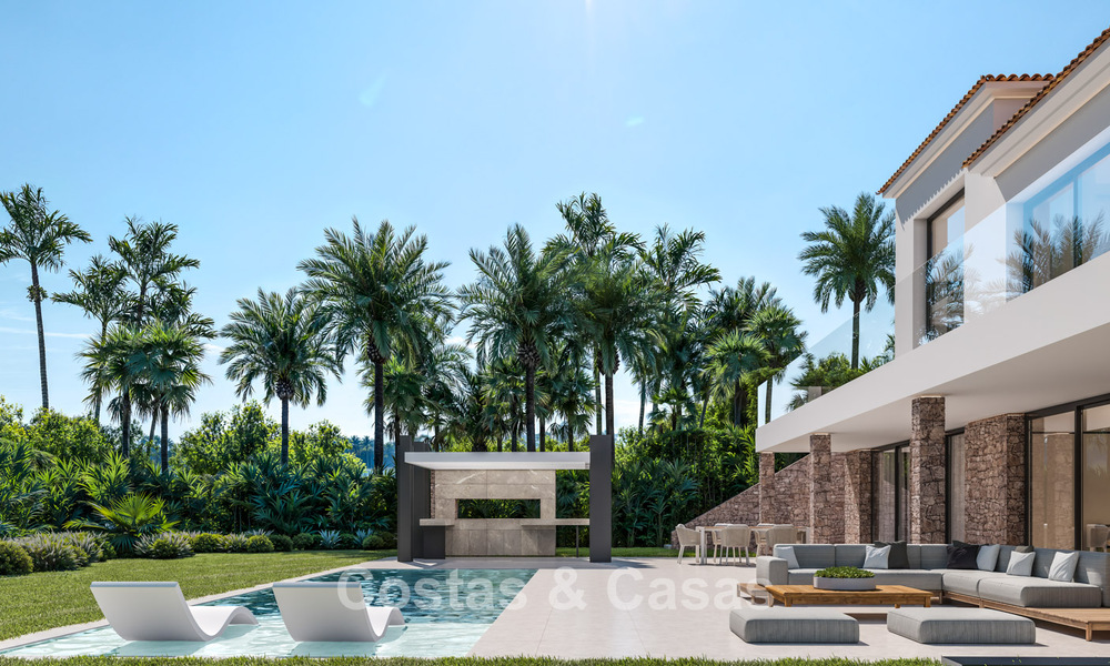 Luxueus gerenoveerde, modern-mediterrane luxevilla te koop in het hart van Nueva Andalucia, Marbella 789052