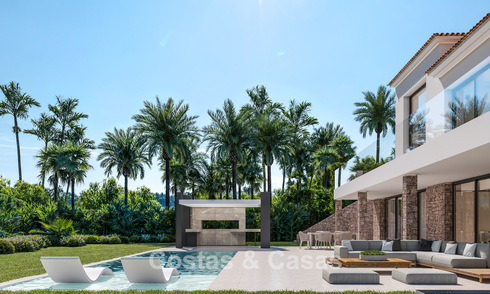 Luxueus gerenoveerde, modern-mediterrane luxevilla te koop in het hart van Nueva Andalucia, Marbella 789052
