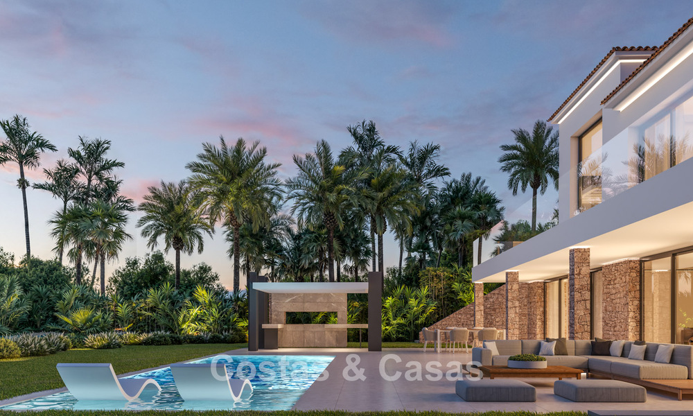 Luxueus gerenoveerde, modern-mediterrane luxevilla te koop in het hart van Nueva Andalucia, Marbella 789056