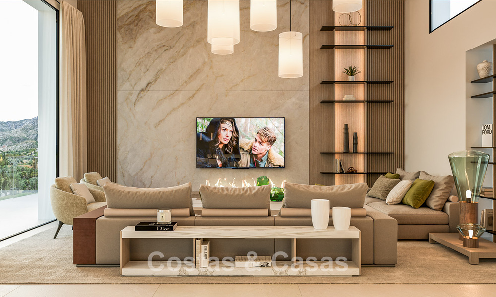 Luxueus gerenoveerde, modern-mediterrane luxevilla te koop in het hart van Nueva Andalucia, Marbella 789066