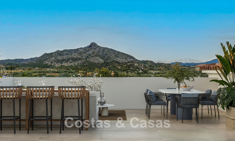 Luxueus gerenoveerde, modern-mediterrane luxevilla te koop in het hart van Nueva Andalucia, Marbella 789072