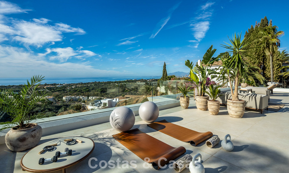 Aantrekkelijke designvilla met spectaculair zeezicht te koop in Elvira, ten oosten van Marbella centrum 789078
