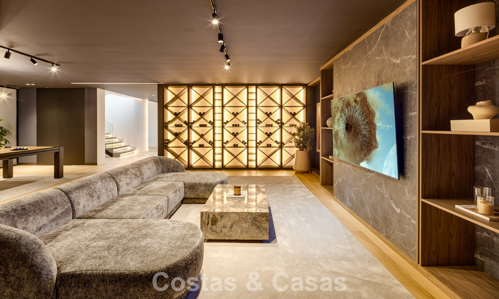 Aantrekkelijke designvilla met spectaculair zeezicht te koop in Elvira, ten oosten van Marbella centrum 789084