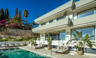 Aantrekkelijke designvilla met spectaculair zeezicht te koop in Elvira, ten oosten van Marbella centrum 789117 
