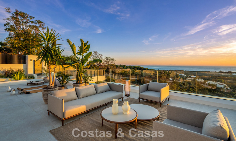 Aantrekkelijke designvilla met spectaculair zeezicht te koop in Elvira, ten oosten van Marbella centrum 789121
