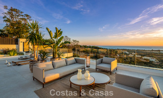 Aantrekkelijke designvilla met spectaculair zeezicht te koop in Elvira, ten oosten van Marbella centrum 789121 