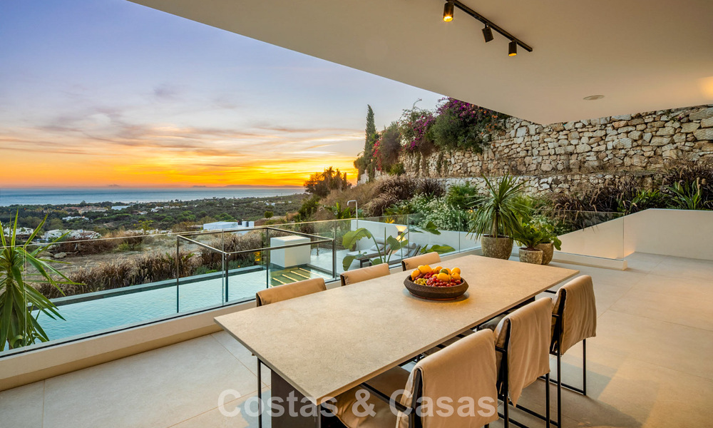 Aantrekkelijke designvilla met spectaculair zeezicht te koop in Elvira, ten oosten van Marbella centrum 789122