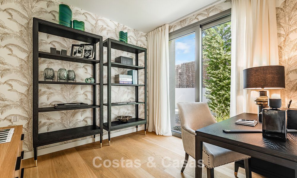 Instapklare, luxevilla met minimalistische architectuur te koop op de New Golden Mile tussen Marbella en Estepona 789682