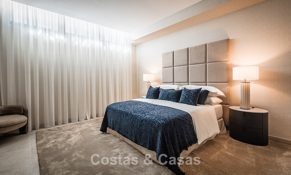 Instapklare, luxevilla met minimalistische architectuur te koop op de New Golden Mile tussen Marbella en Estepona 789697
