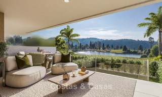 Eigentijdse nieuwbouwappartementen te koop grenzend aan de golfbaan in Mijas, Costa del Sol 791143 
