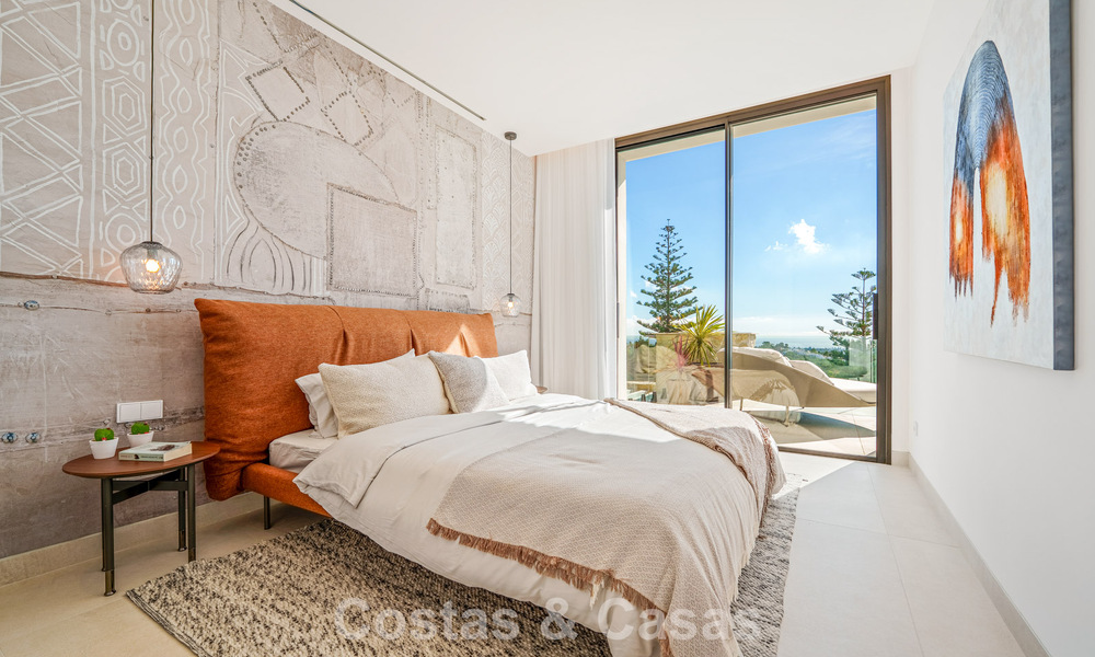 Exclusieve hedendaagse luxevilla te koop binnen een beveiligde gemeenschap in La Quinta, Benahavis - Marbella 789439