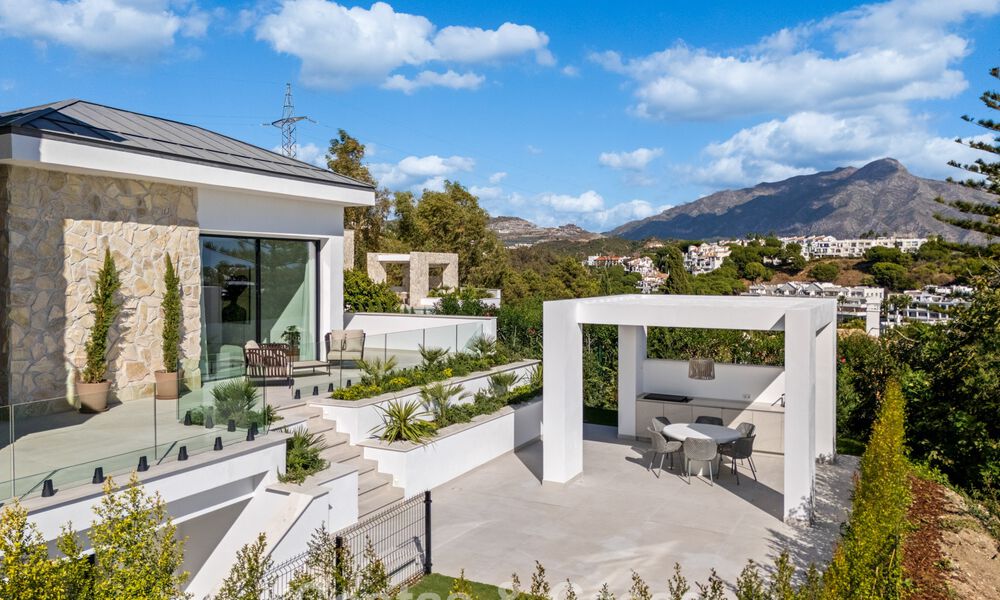 Modern-Mediterrane luxevilla te koop binnen een gated toonaangevende gemeenschap in La Quinta, Benahavis - Marbella 789456