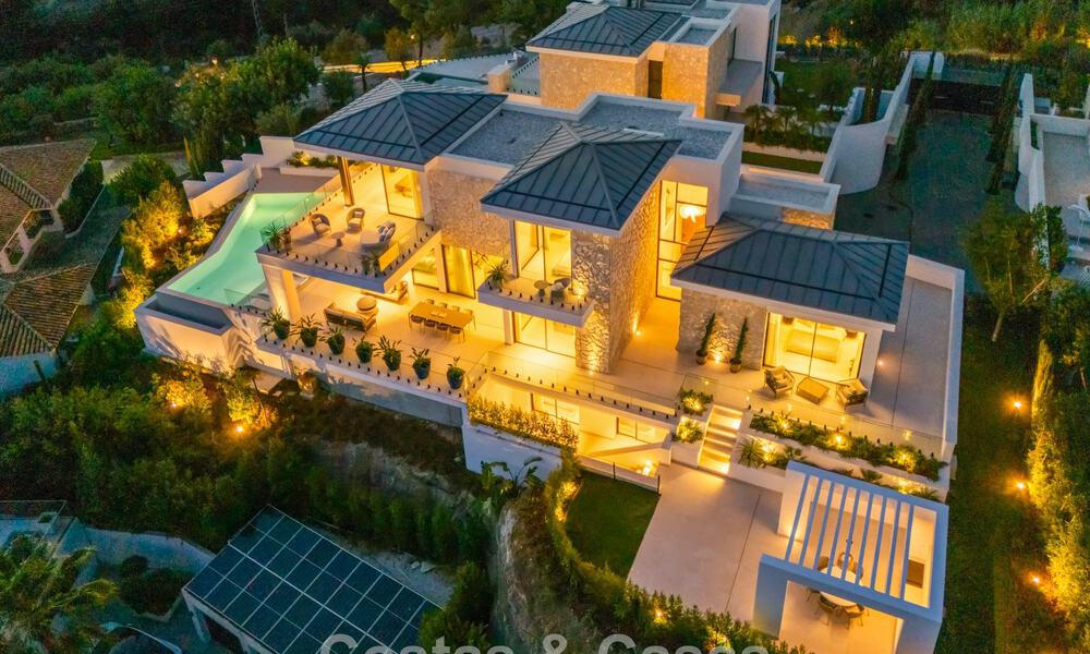 Modern-Mediterrane luxevilla te koop binnen een gated toonaangevende gemeenschap in La Quinta, Benahavis - Marbella 789461