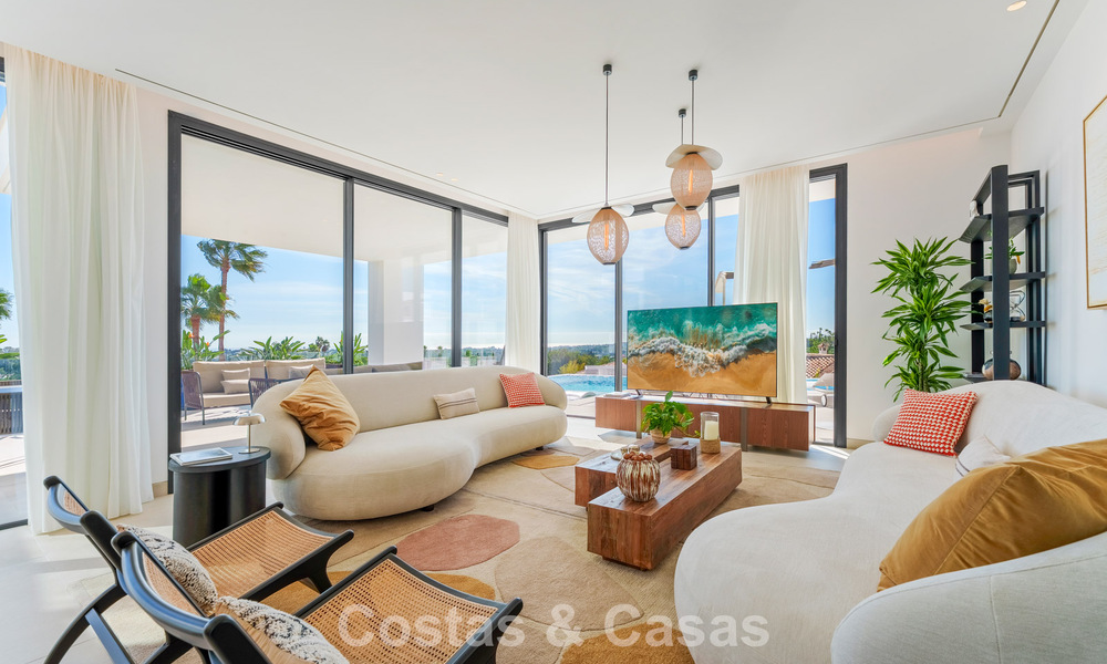 Modern-Mediterrane luxevilla te koop binnen een gated toonaangevende gemeenschap in La Quinta, Benahavis - Marbella 789493