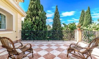 Opmerkelijke, Spaanse villa te koop met zeezicht en op een groot perceel in Sierra Blanca in Marbella 789631 