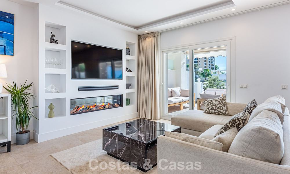 Ruim, modern gerenoveerde rijwoning te koop in het hartje van Nueva Andalucia’s golfvallei, Marbella 789981