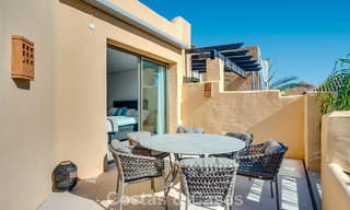 Instapklaar, gemoderniseerd penthouse te koop in een luxueus complex aan de Golden Mile van Marbella 790091 