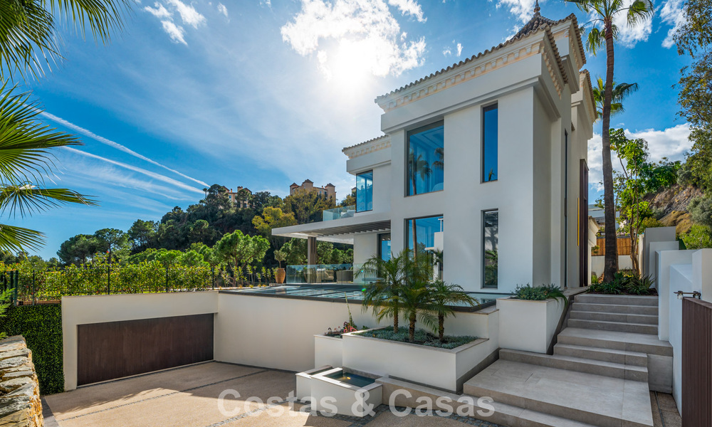 Indrukwekkende luxevilla met golf- en zeezicht te koop in La Quinta, Benahavis - Marbella 790177
