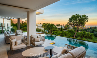 Indrukwekkende luxevilla met golf- en zeezicht te koop in La Quinta, Benahavis - Marbella 790179 