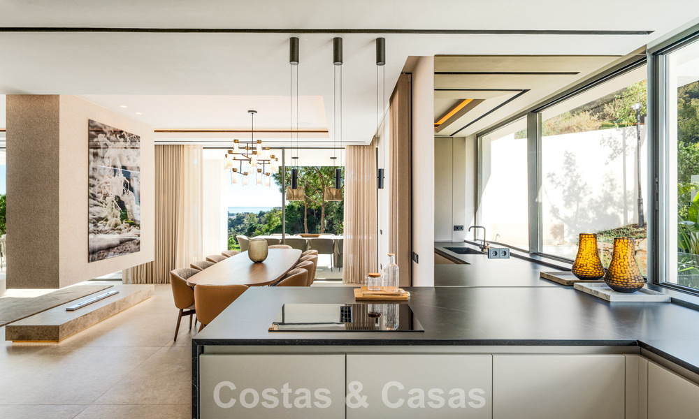 Indrukwekkende luxevilla met golf- en zeezicht te koop in La Quinta, Benahavis - Marbella 790193