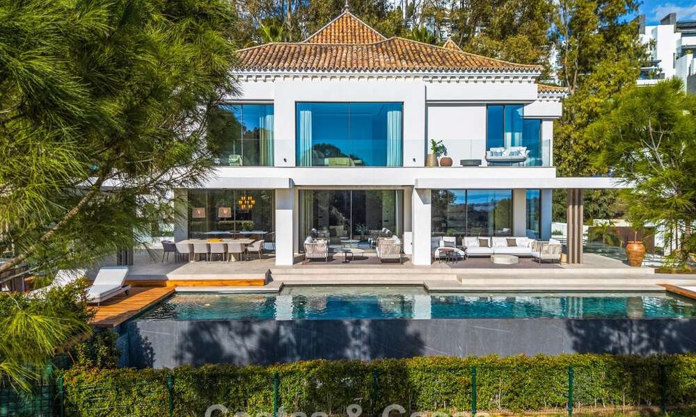 Indrukwekkende luxevilla met golf- en zeezicht te koop in La Quinta, Benahavis - Marbella 790195