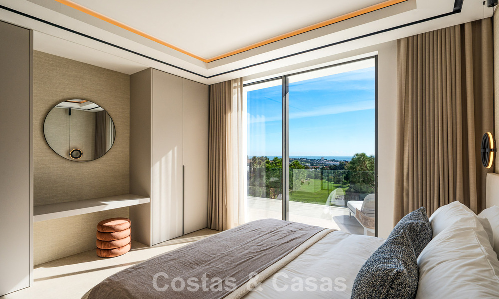 Indrukwekkende luxevilla met golf- en zeezicht te koop in La Quinta, Benahavis - Marbella 790205