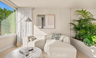 Instapklaar, eigentijds gerenoveerd, duplex appartement te koop met uitzicht op de golfbanen in La Quinta, Marbella - Benahavis 790492 