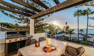 Eigentijds gerenoveerd ruim penthouse te koop op enkele stappen van het strand in San Pedro, Marbella 790526 