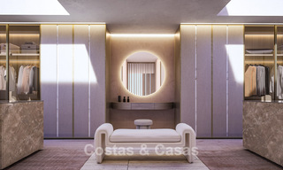 Nieuwe, high-end designvilla te koop met panoramisch zeezicht in een gated villawijk van Sotogrande, Costa del Sol 790671 