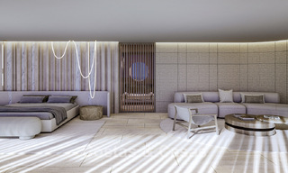 Nieuwe, high-end designvilla te koop met panoramisch zeezicht in een gated villawijk van Sotogrande, Costa del Sol 790680 