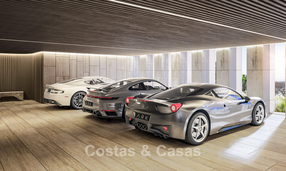 Nieuwe, high-end designvilla te koop met panoramisch zeezicht in een gated villawijk van Sotogrande, Costa del Sol 790684