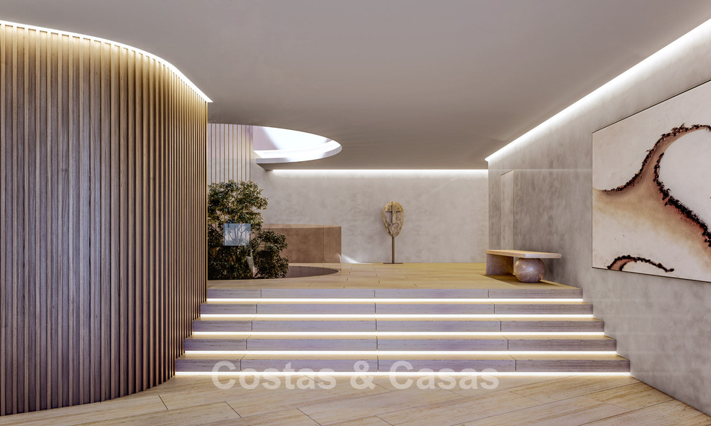 Nieuwe, high-end designvilla te koop met panoramisch zeezicht in een gated villawijk van Sotogrande, Costa del Sol 790691