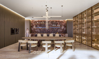 Nieuwe, high-end designvilla te koop met panoramisch zeezicht in een gated villawijk van Sotogrande, Costa del Sol 790695 