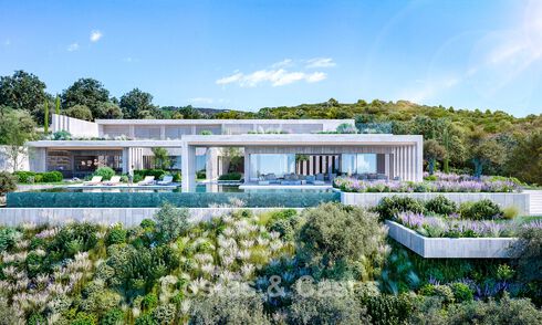 Nieuwe, first-class designvilla te koop met zeezicht in een gated en bewaakte omgeving van Sotogrande, Costa del Sol 790707