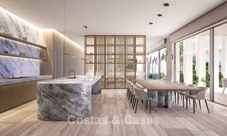 Nieuwe, first-class designvilla te koop met zeezicht in een gated en bewaakte omgeving van Sotogrande, Costa del Sol 790711 
