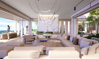 Nieuwe, first-class designvilla te koop met zeezicht in een gated en bewaakte omgeving van Sotogrande, Costa del Sol 790730 