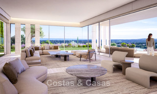 Nieuwe, first-class designvilla te koop met zeezicht in een gated en bewaakte omgeving van Sotogrande, Costa del Sol 790741 
