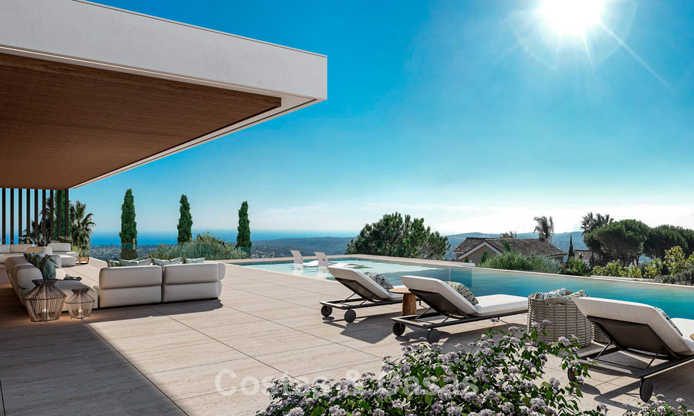 Architectonisch meesterwerk met fenomenaal zeezicht te koop in een private, afgeschermde gemeenschap van Sotogrande, Costa del Sol 790751