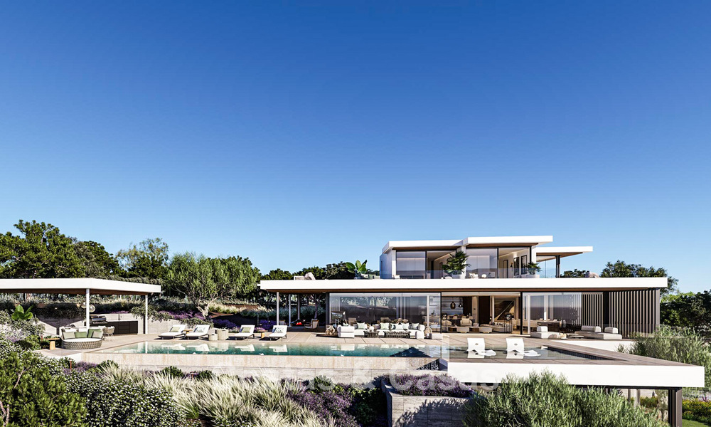 Architectonisch meesterwerk met fenomenaal zeezicht te koop in een private, afgeschermde gemeenschap van Sotogrande, Costa del Sol 790752