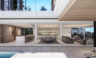 Villa met architectonische topklasse te koop, grenzend aan de golfbaan in een privé-enclave van Sotogrande, Costa del Sol 790765 