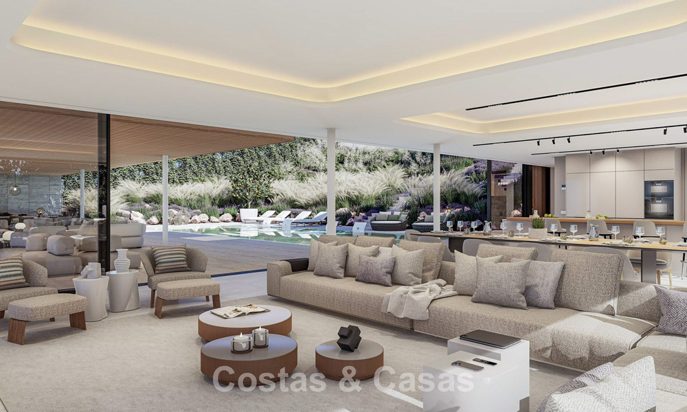 Villa met architectonische topklasse te koop, grenzend aan de golfbaan in een privé-enclave van Sotogrande, Costa del Sol 790773