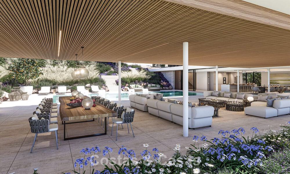 Villa met architectonische topklasse te koop, grenzend aan de golfbaan in een privé-enclave van Sotogrande, Costa del Sol 790777