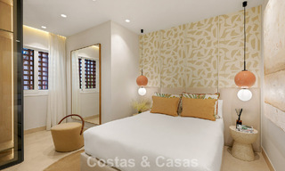 Ruim duplex penthouse te koop met zeezicht in een iconisch strandcomplex op de New Golden Mile, Marbella - Estepona 790836 