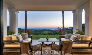 Royale, Spaanse luxevilla te koop, met subliem zeezicht in een gated community in Benahavis - Marbella 791211 