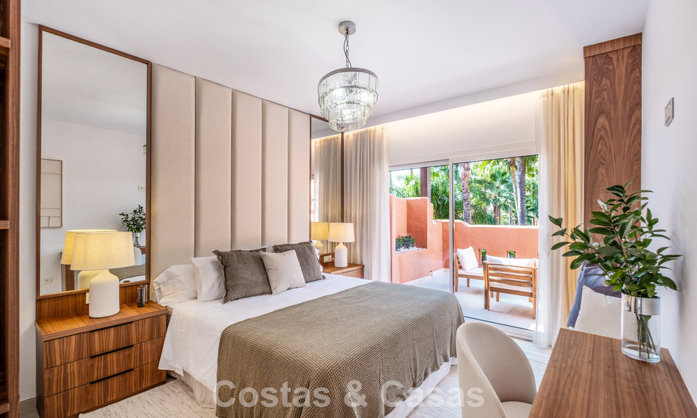Gemoderniseerde luxe townhouse met 4 slaapkamers te koop op de Golden Mile van Marbella 791340